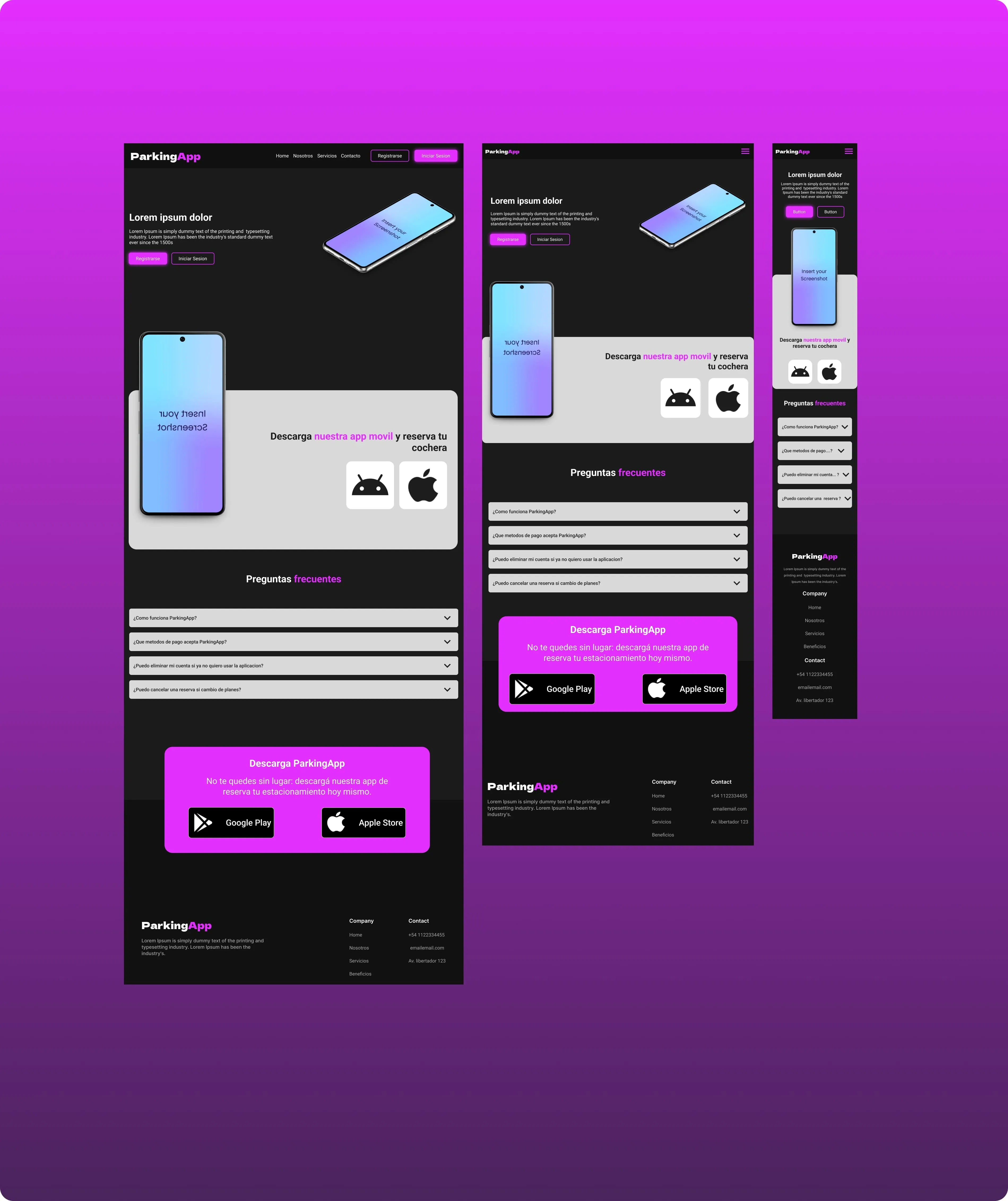 ParkingApp Mobile