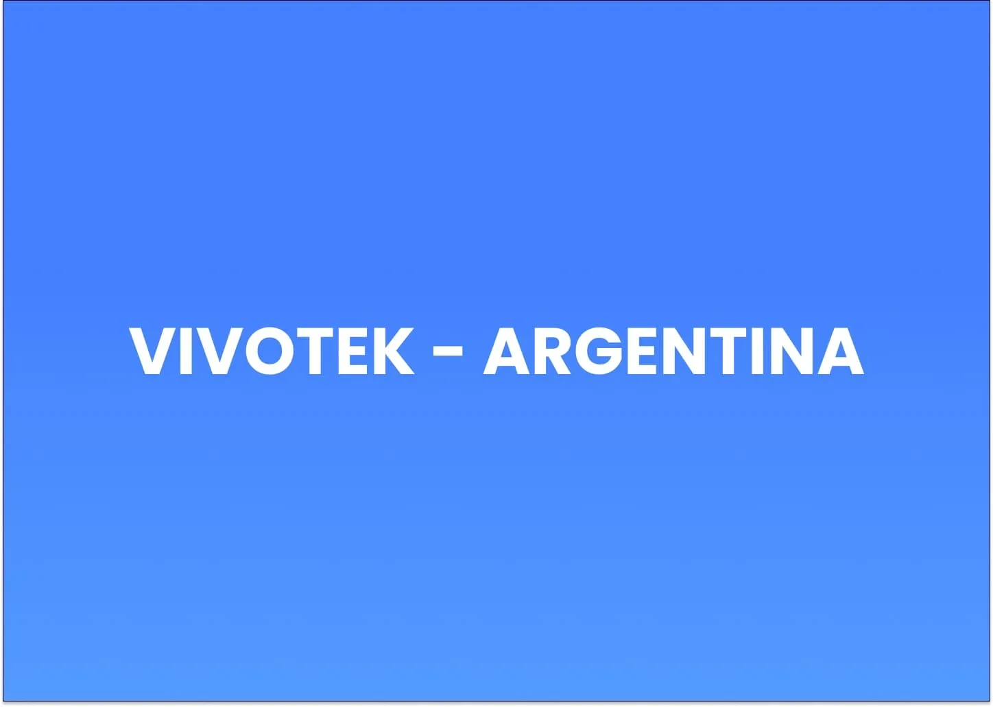 Vivotek Argentina
